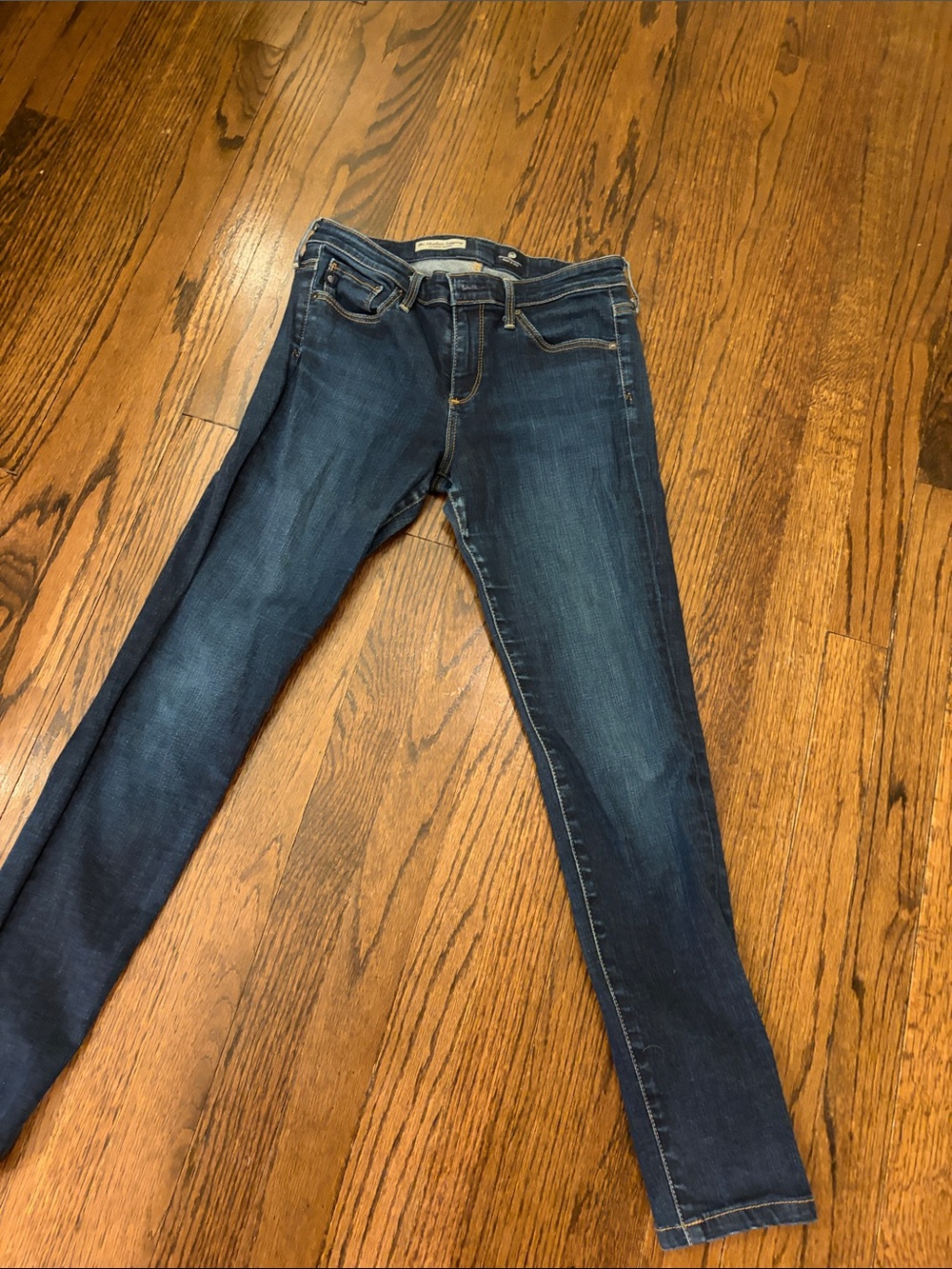 AG Adriano Goldschmied Women's Dark Blue Skinny Jeans